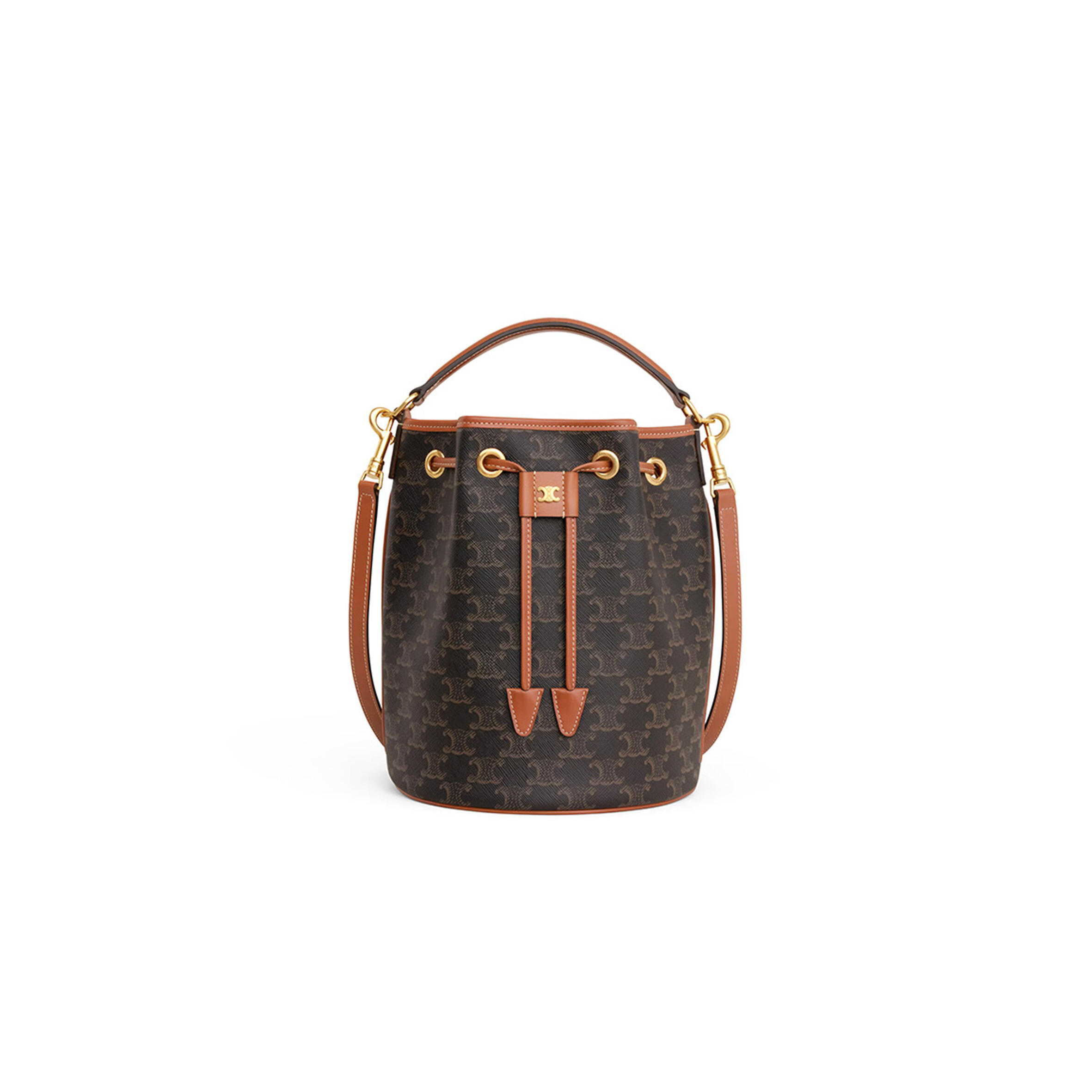 CELINE CLARA BAG IN TOILE TRIOMPHE 116882FQM.04LU (24*20*20cm)